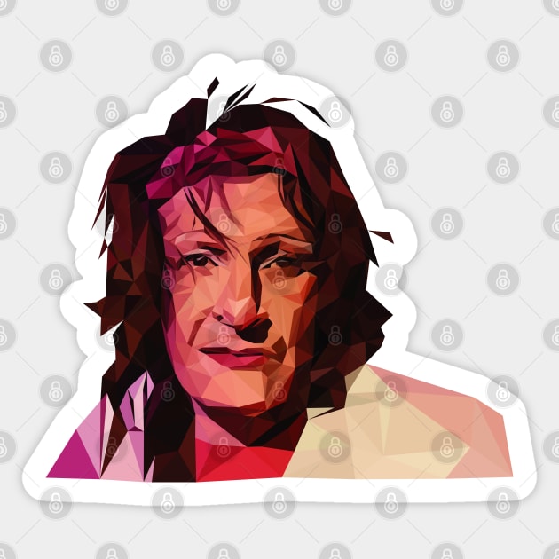 Sylvia Rivera Sticker by Hermanitas Design